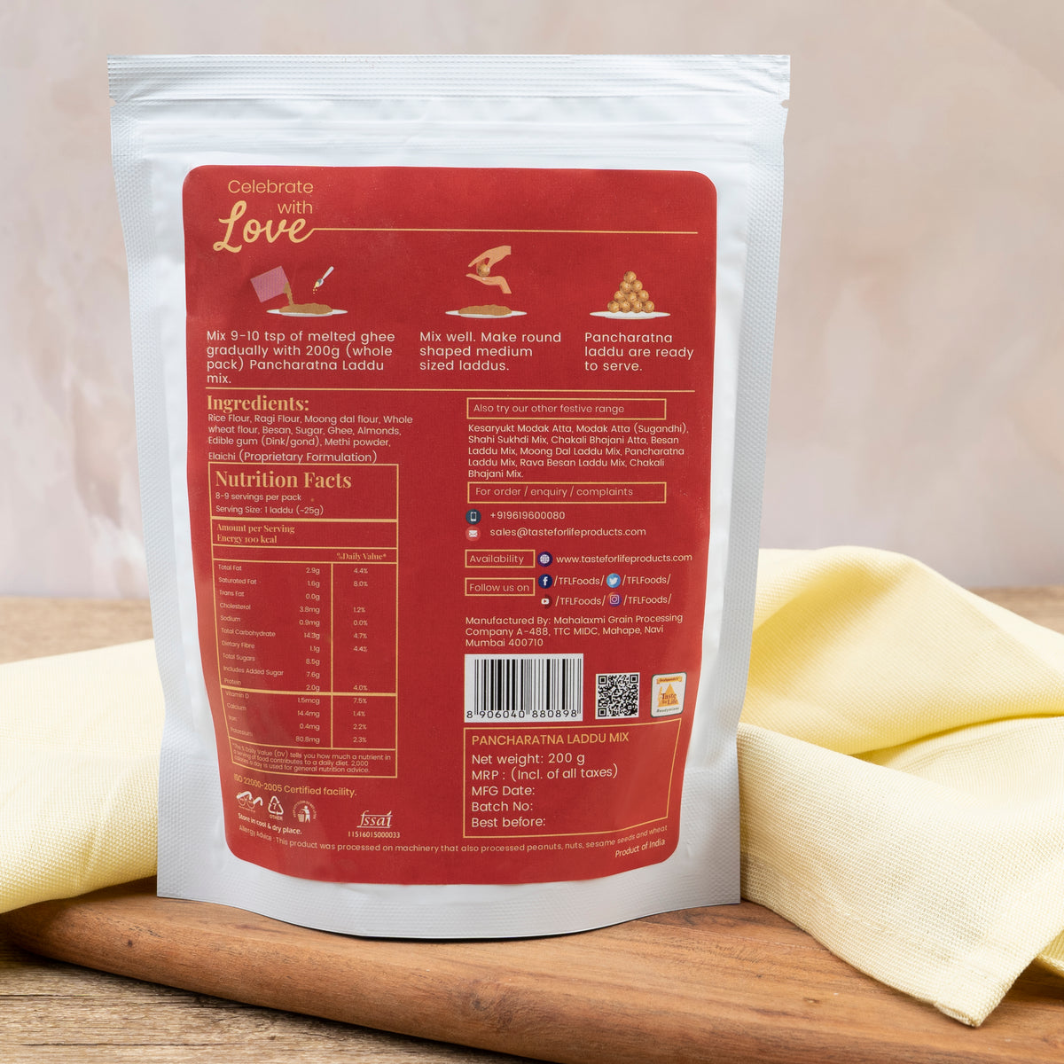 Pancharatna Laddu Mix Taste For Life Products