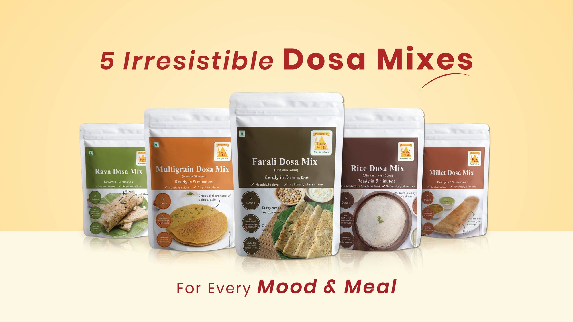 5 Irresistible Dosa Mixes for Every Mood & Meal