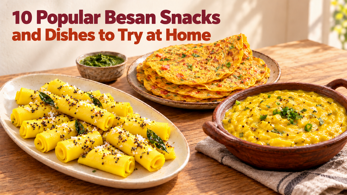 Popular Besan Snacks
