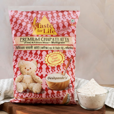 Chapati Atta M.P.Sihore Wheat+Multigrain (Fine)