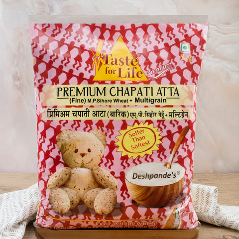 Chapati Atta M.P.Sihore Wheat+Multigrain (Fine)