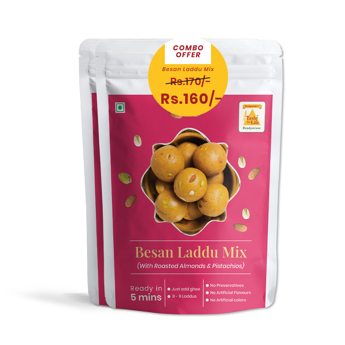 Besan Laddu Mix (Combo pack)