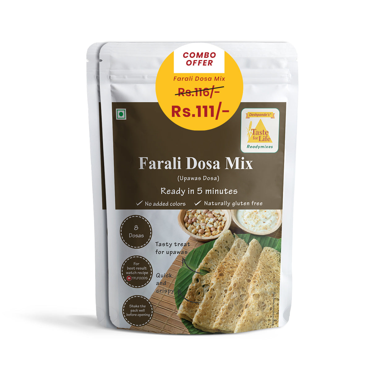 Farali Dosa Mix (Combo Pack)