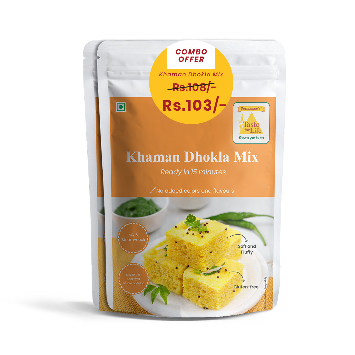 Khaman Dhokla Mix (Combo Pack)