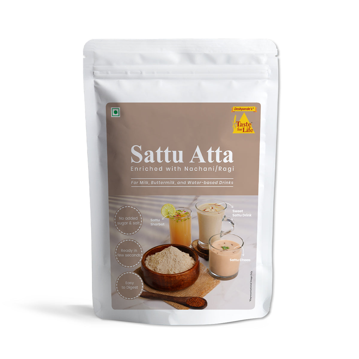 Sattu Atta - Enriched with Nachani / Ragi