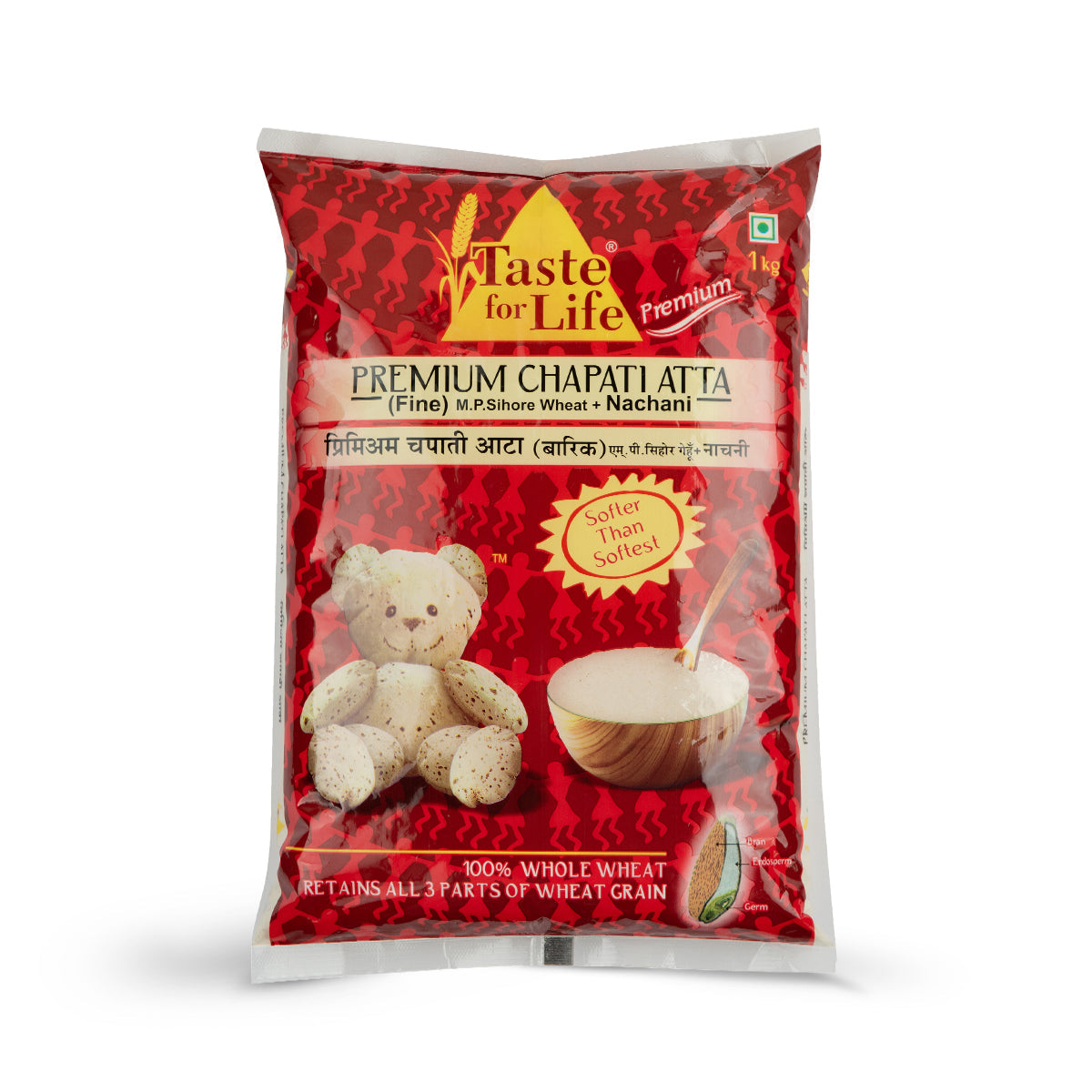 Chapati Atta Nachani enriched