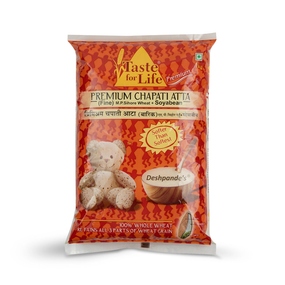 Chapati Atta Soyabean enriched