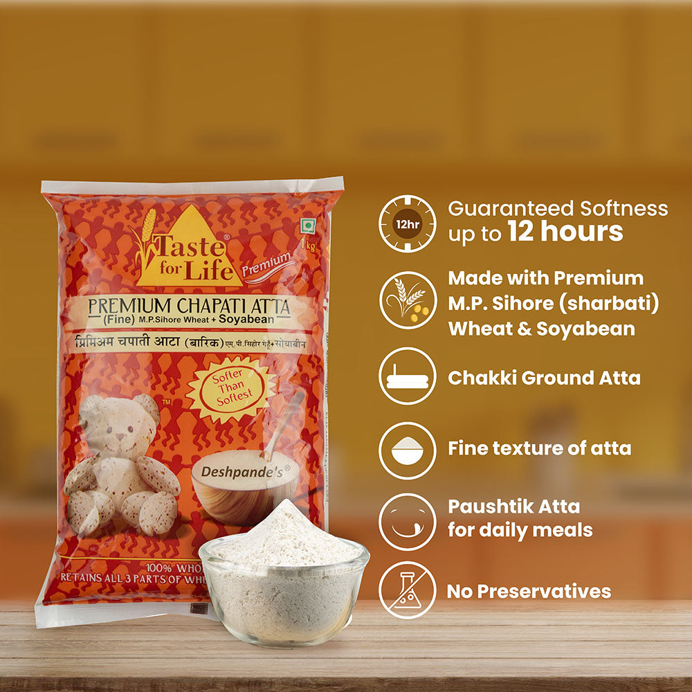 Chapati Atta Soyabean enriched