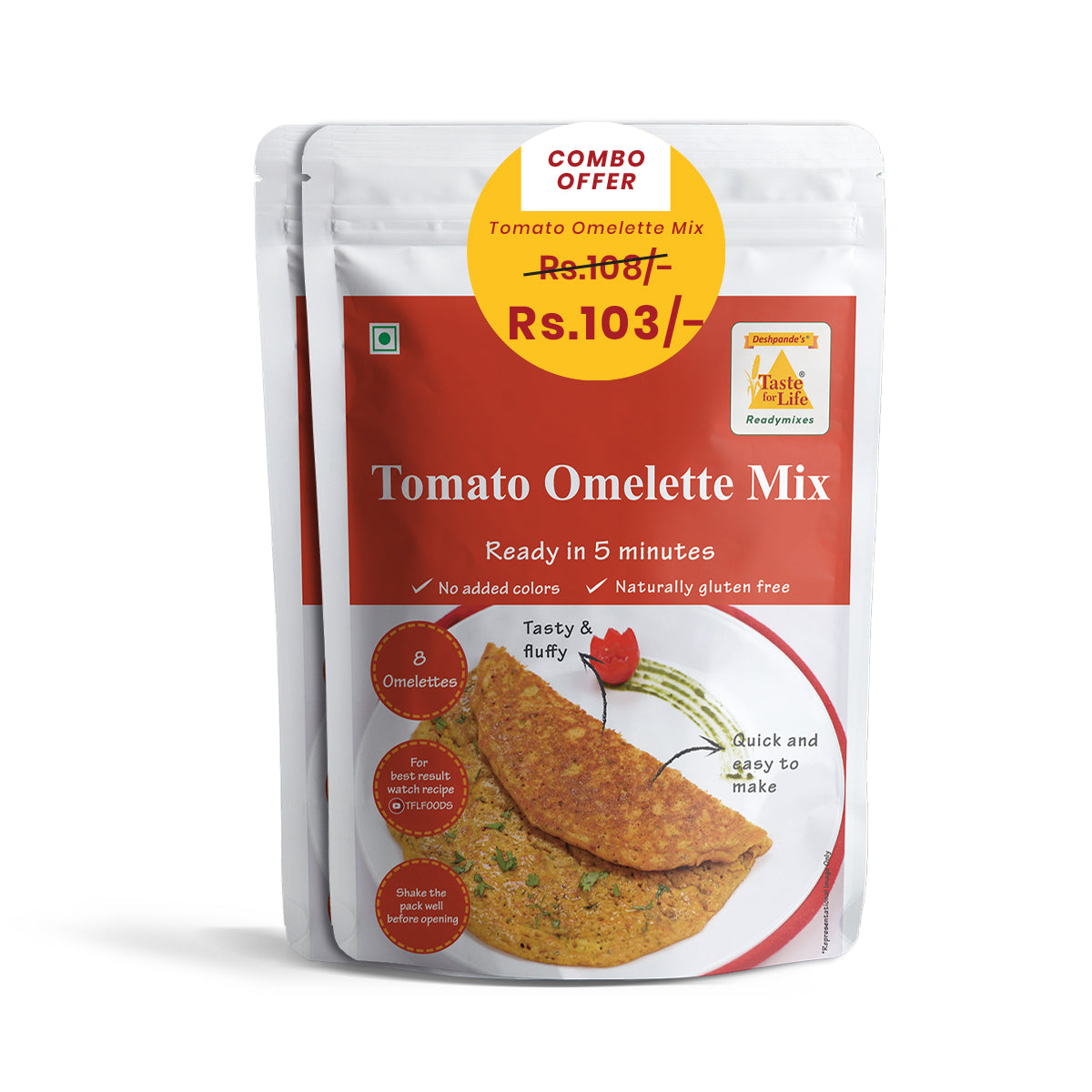 Tomato Omelette Mix (Combo Pack)