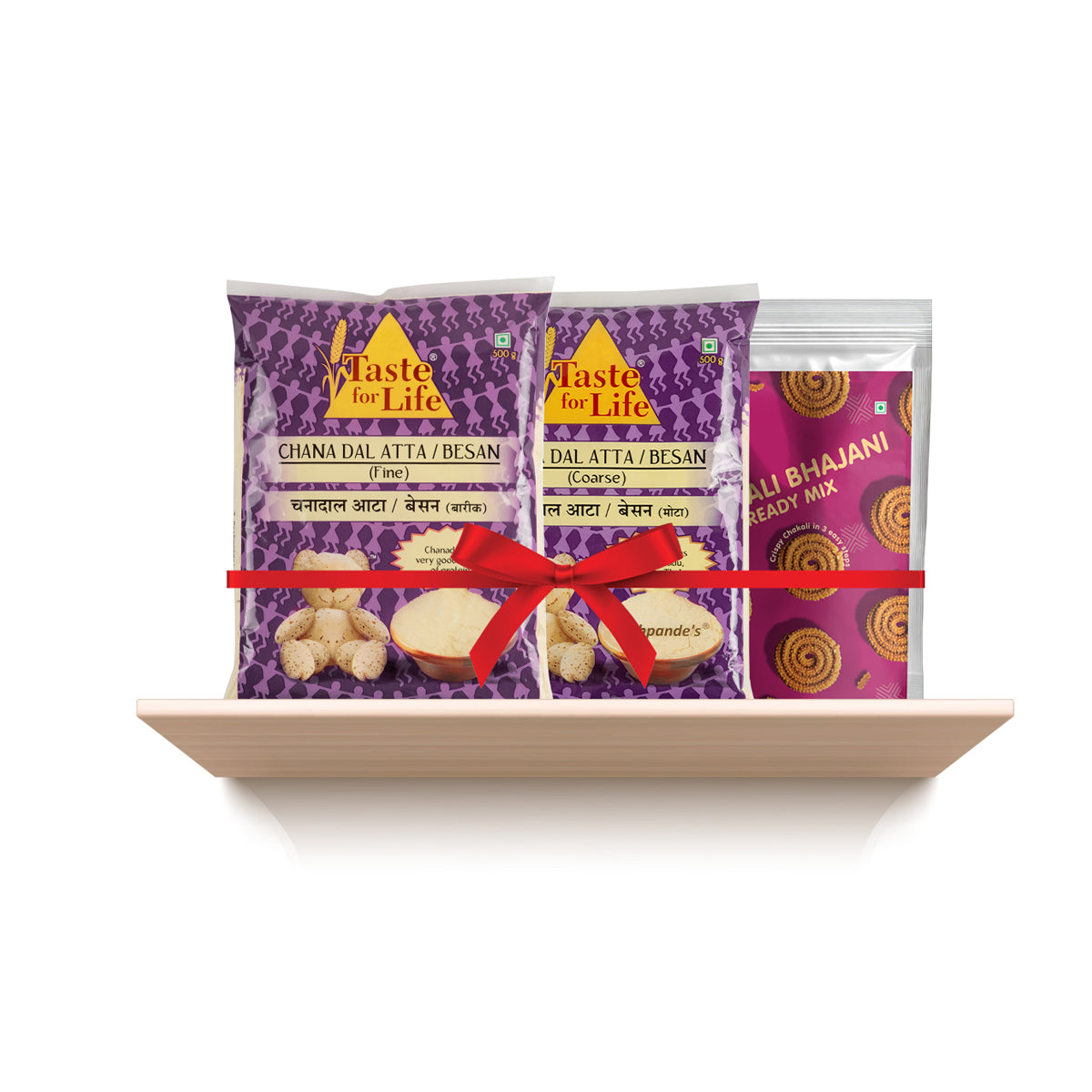 Diwali Special Combo : Besan atta fine, Besan atta coarse, Chakali Bhajani Readymix