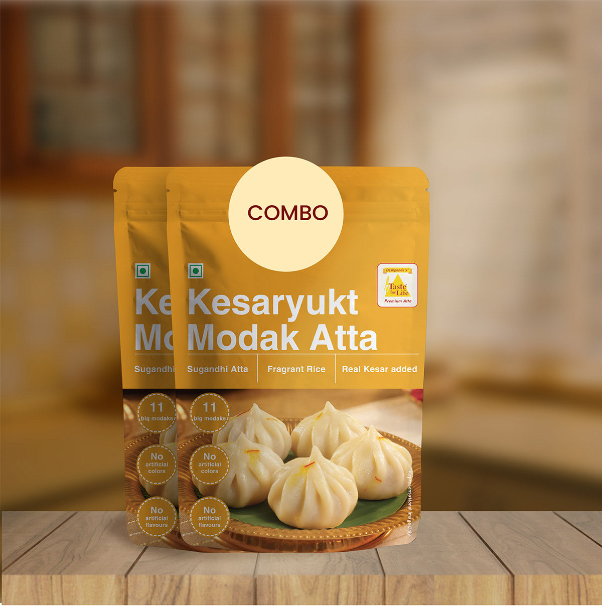 Kesaryukt Modak Atta