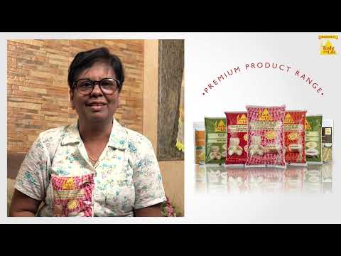 YouTube video of Taste for Life's Happy customer