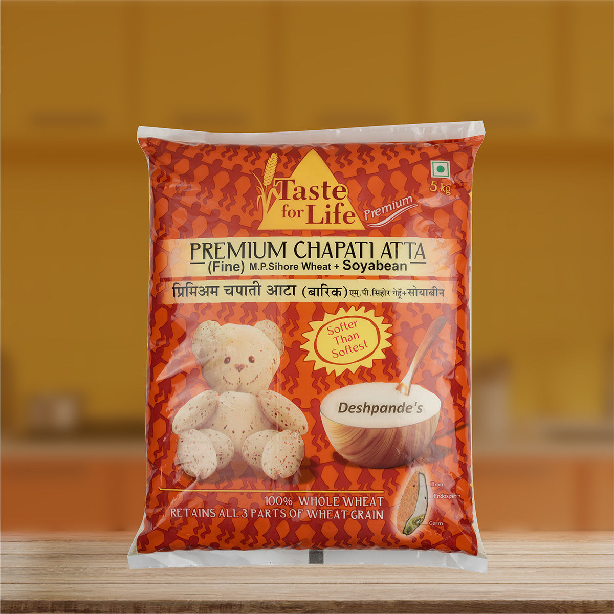 Chapati Atta Soyabean enriched