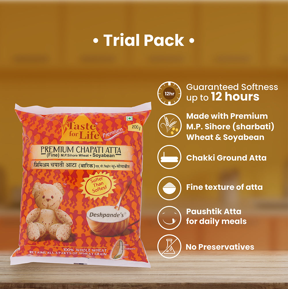 Chapati Atta Soyabean enriched